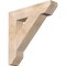 Ekena Millwork Traditional Slat Smooth Bracket, Douglas Fir, 5 1/2"W x 28"D x 28"H BKT06X28X28TRA06SDF - alternate 1
